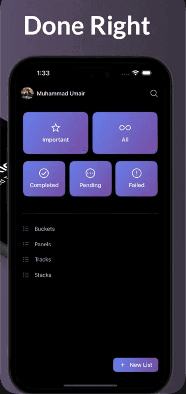 Done Right: AI To-Do List app screenshot 2