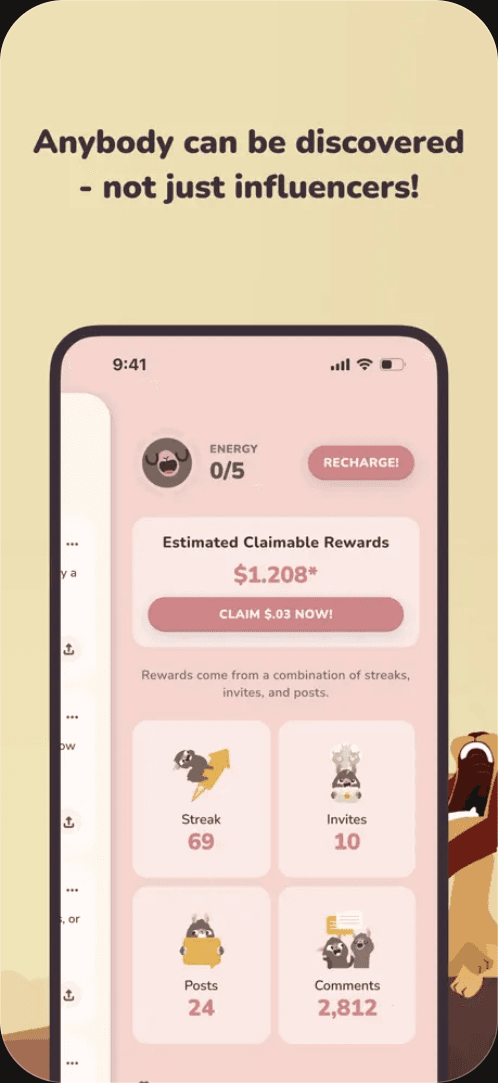 OverHerd: Anonymous Groups app screenshot 2